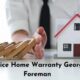 choice home warranty George foreman